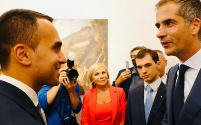 Il ministro degli Affari Esteri Luigi Di Maio, oggi a Pescara